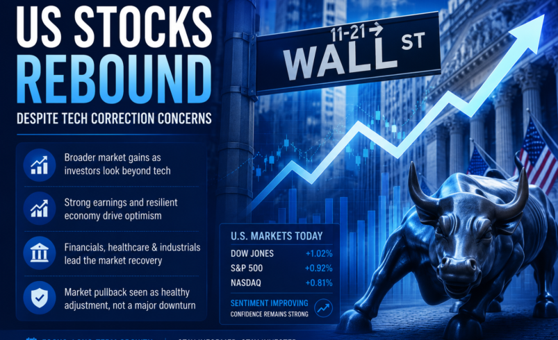 US Stocks Rebound Despite Tech Correction Concerns