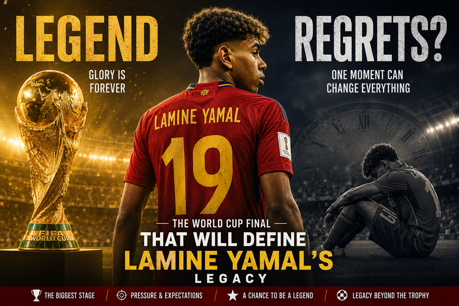 Legend or Regrets? The World Cup Final That Will Define Lamine Yamal’s Legacy