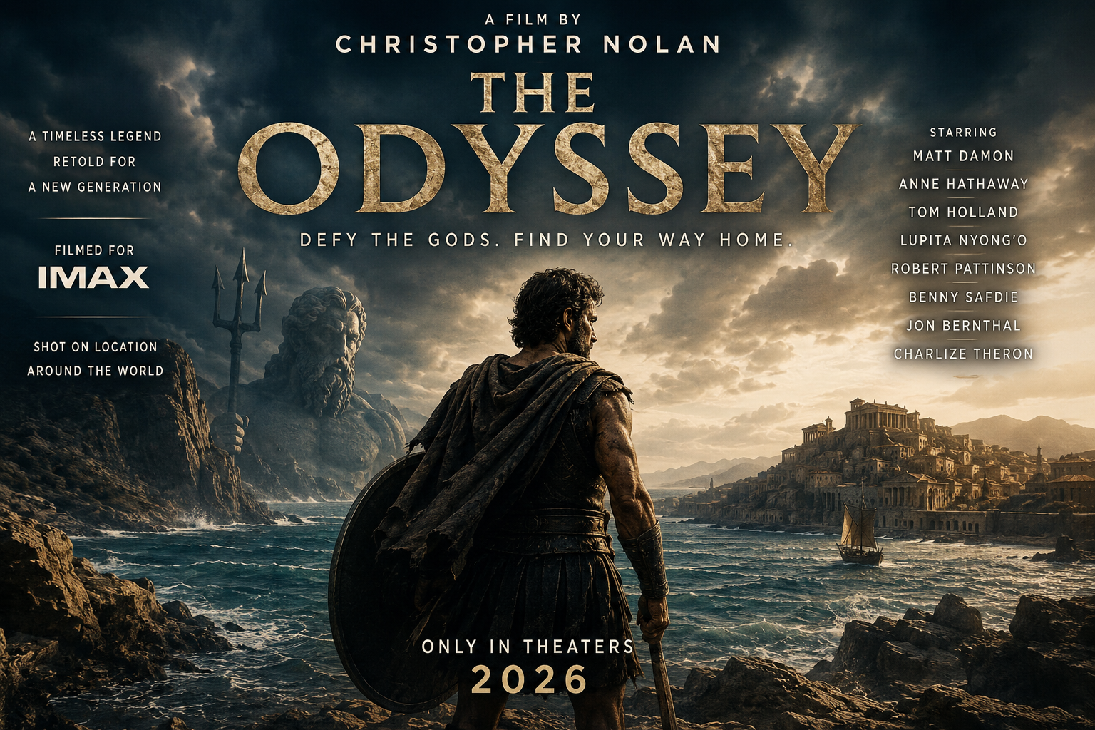 The Odyssey (Christopher Nolan): Everything We Know About the Epic Movie Redefining Ancient Mythology