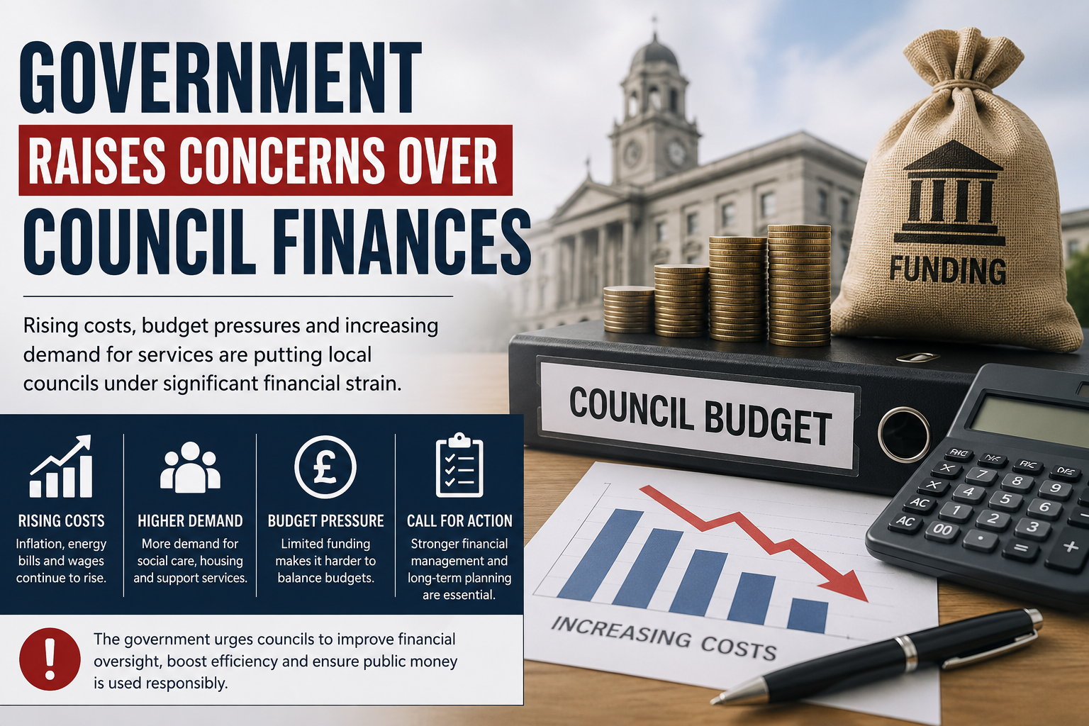Government Raises Concerns Over Council Finances: Challenges, Risks, and the Future of Local Government